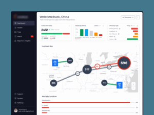 UX, UI and product design for a Google-backed shipping logistics company.